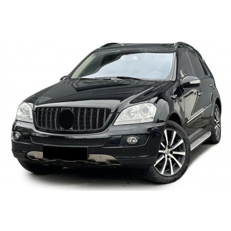 MB ML W164 GT-R Musta-Kromi-Maski